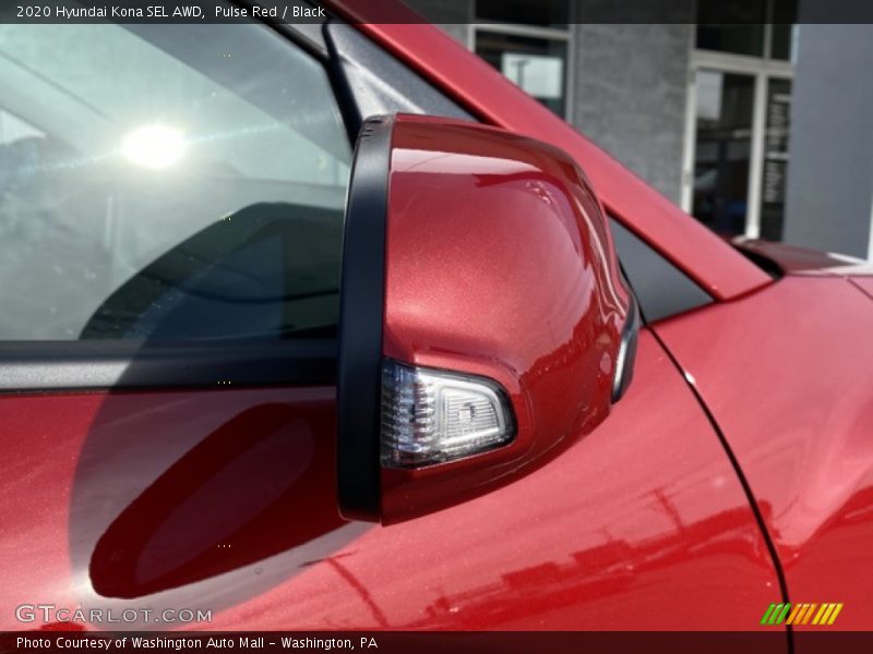 Pulse Red / Black 2020 Hyundai Kona SEL AWD