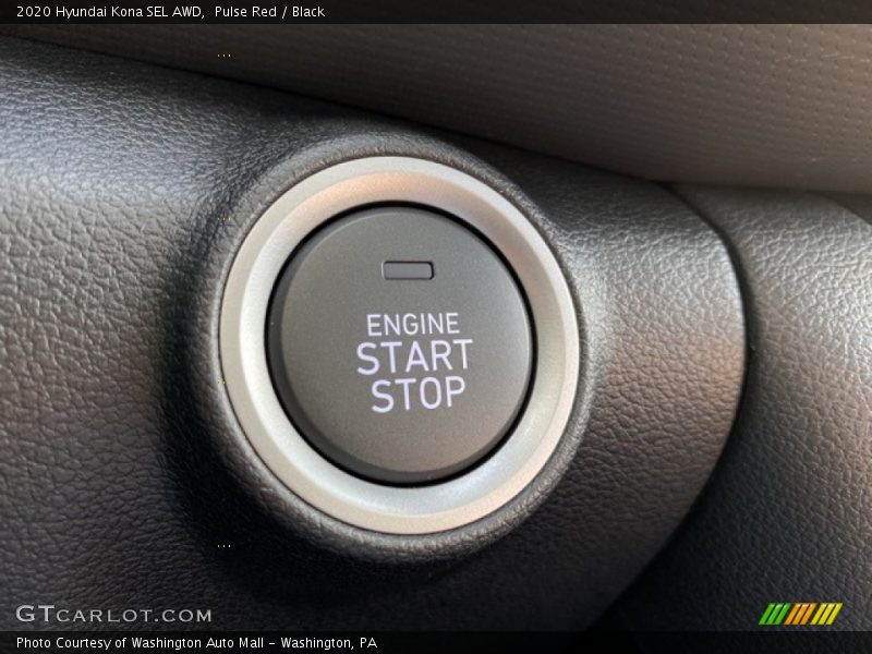 Pulse Red / Black 2020 Hyundai Kona SEL AWD