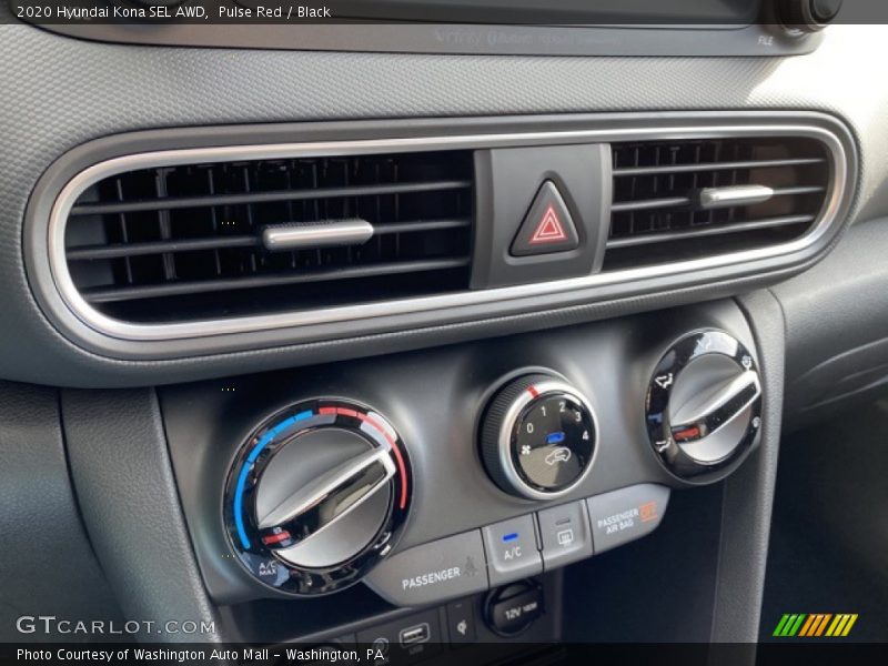 Pulse Red / Black 2020 Hyundai Kona SEL AWD