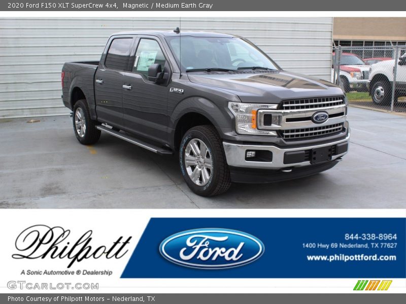 Magnetic / Medium Earth Gray 2020 Ford F150 XLT SuperCrew 4x4