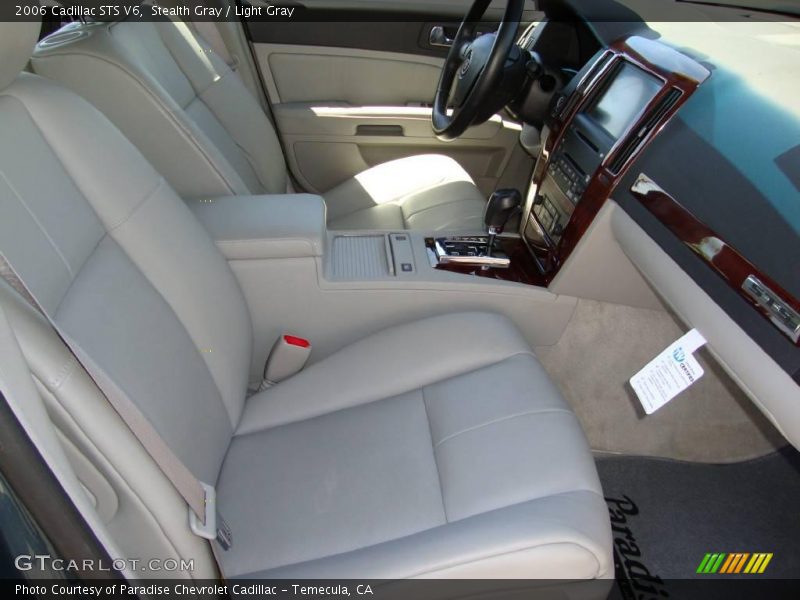 Stealth Gray / Light Gray 2006 Cadillac STS V6
