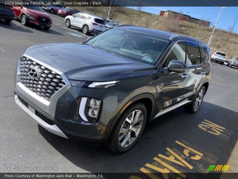 Steel Graphite / Black 2020 Hyundai Palisade SEL AWD
