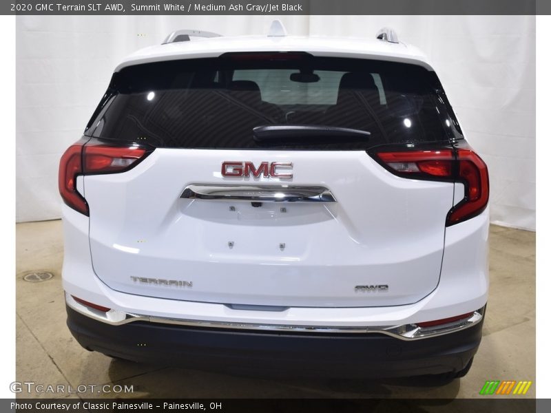 Summit White / Medium Ash Gray/Jet Black 2020 GMC Terrain SLT AWD