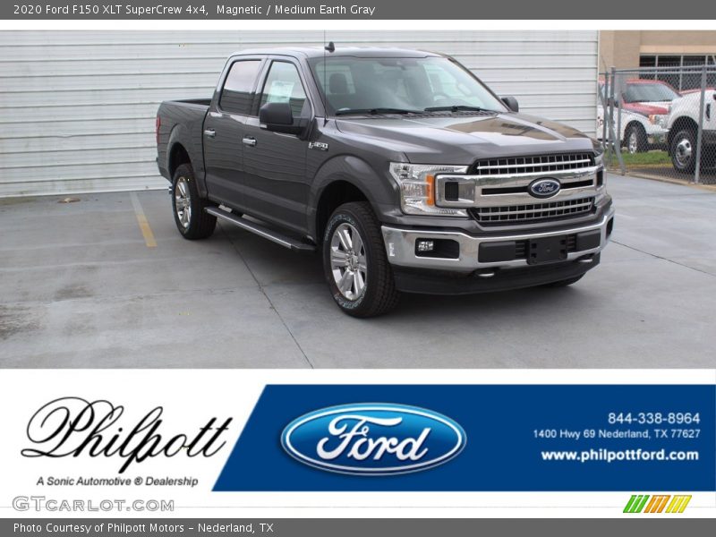 Magnetic / Medium Earth Gray 2020 Ford F150 XLT SuperCrew 4x4