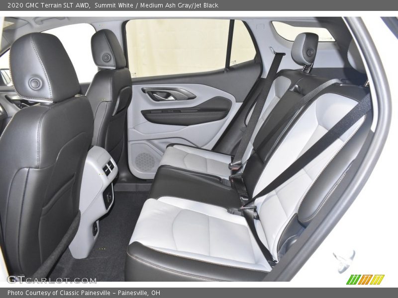 Summit White / Medium Ash Gray/Jet Black 2020 GMC Terrain SLT AWD