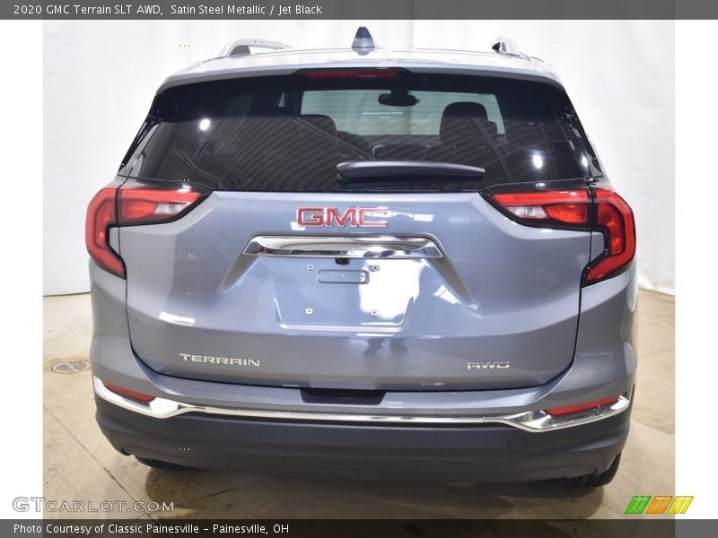 Satin Steel Metallic / Jet Black 2020 GMC Terrain SLT AWD
