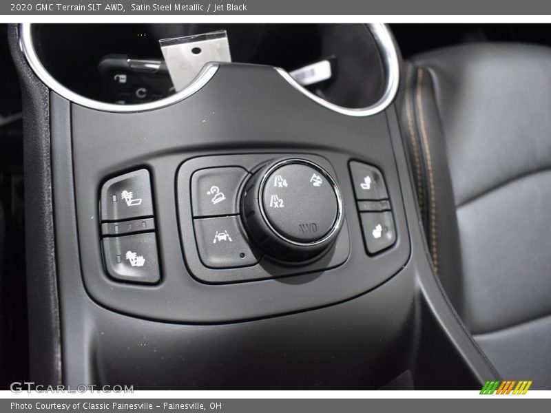 Satin Steel Metallic / Jet Black 2020 GMC Terrain SLT AWD