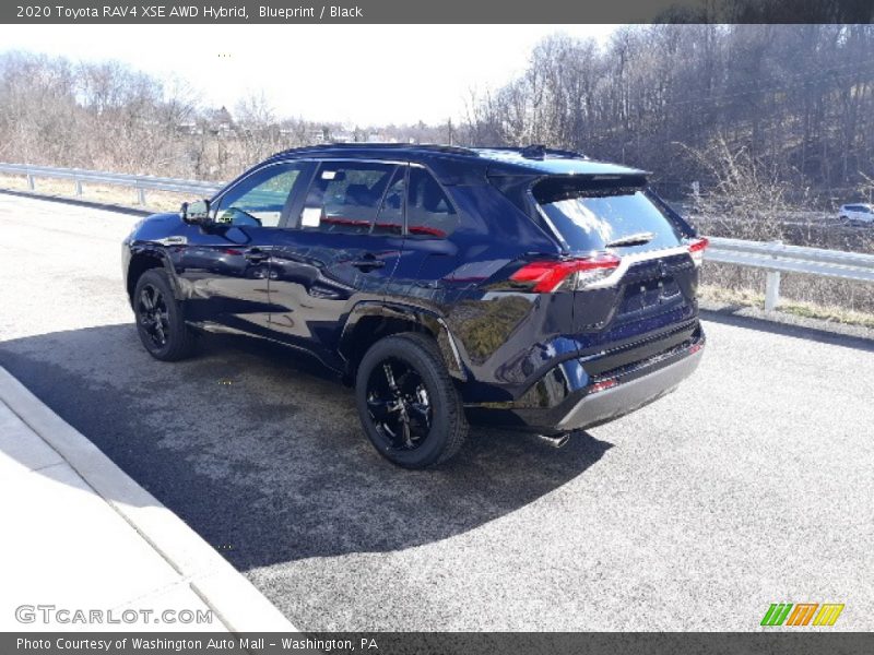 Blueprint / Black 2020 Toyota RAV4 XSE AWD Hybrid