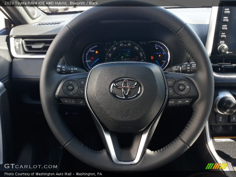 Blueprint / Black 2020 Toyota RAV4 XSE AWD Hybrid