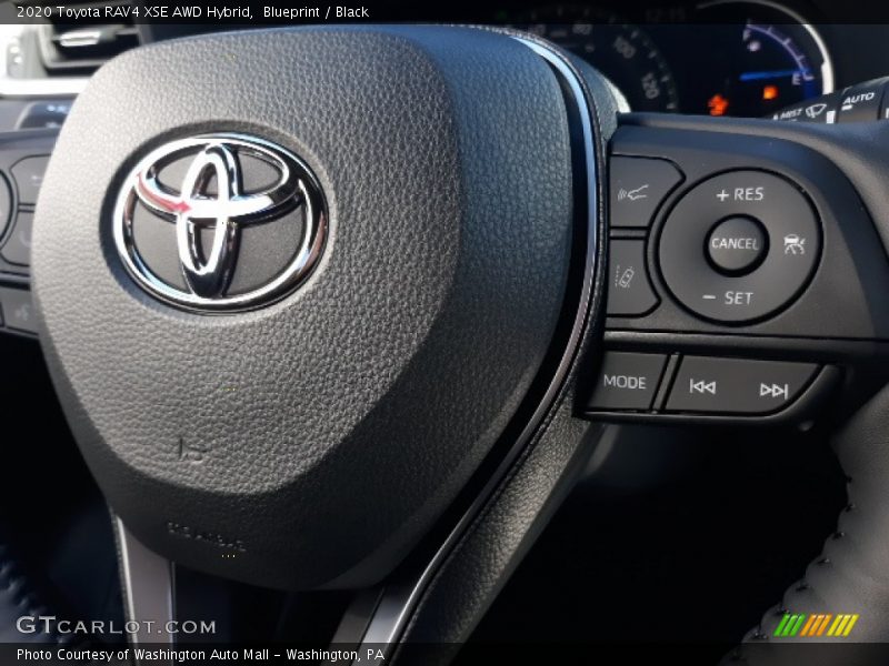 Blueprint / Black 2020 Toyota RAV4 XSE AWD Hybrid