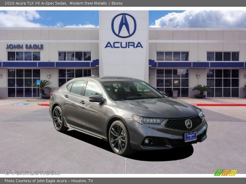 Modern Steel Metallic / Ebony 2020 Acura TLX V6 A-Spec Sedan