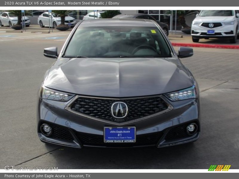 Modern Steel Metallic / Ebony 2020 Acura TLX V6 A-Spec Sedan