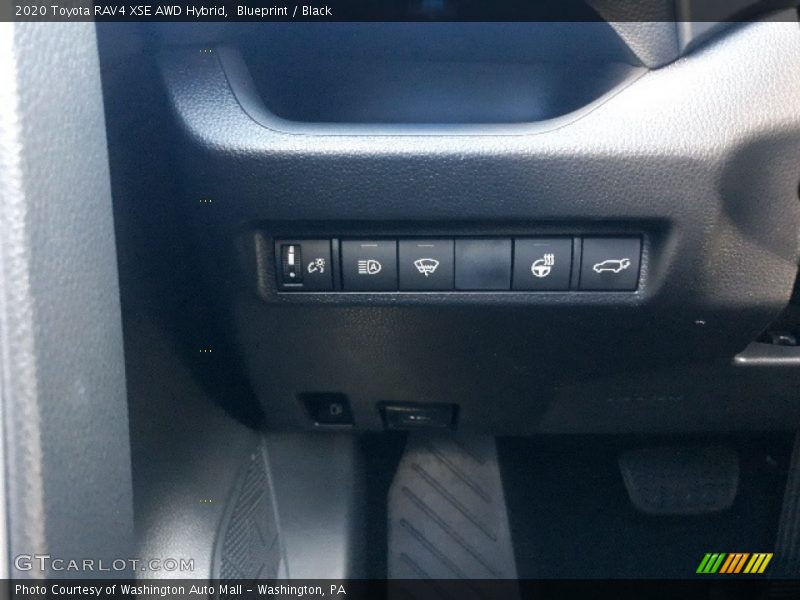 Blueprint / Black 2020 Toyota RAV4 XSE AWD Hybrid