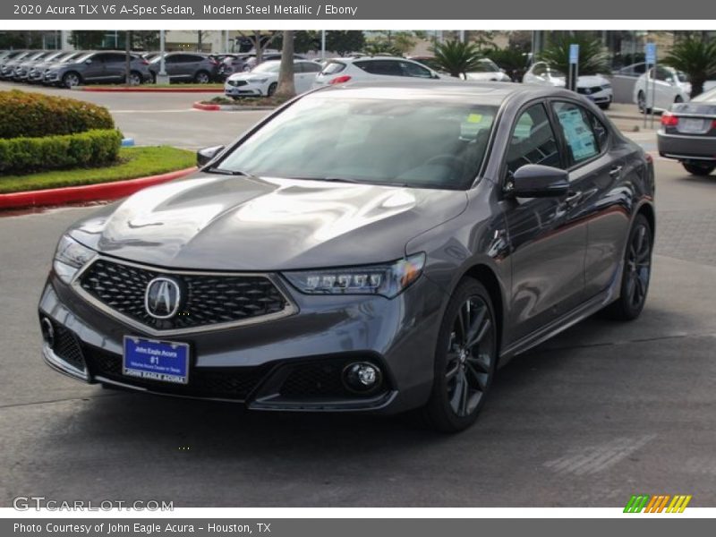Modern Steel Metallic / Ebony 2020 Acura TLX V6 A-Spec Sedan