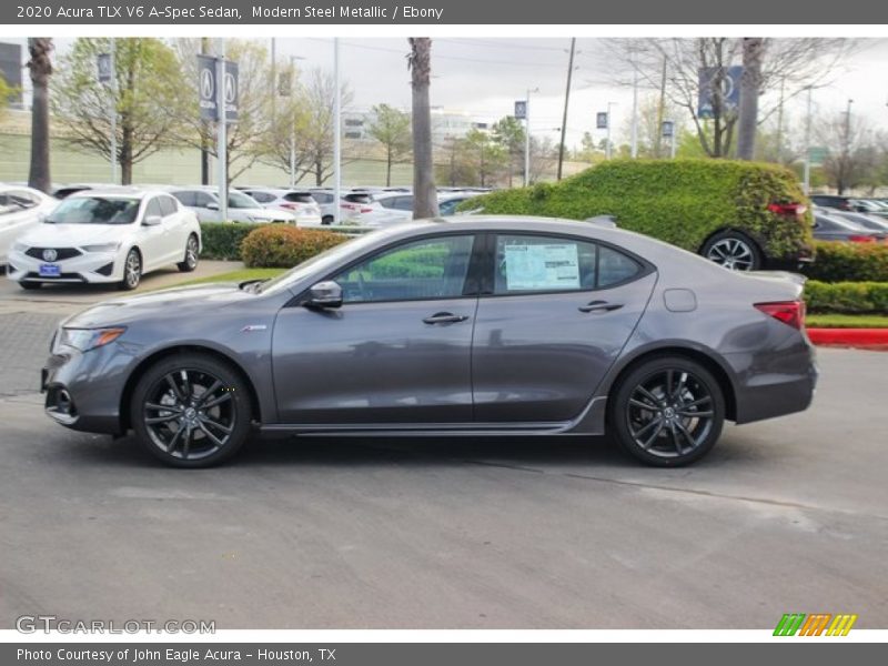 Modern Steel Metallic / Ebony 2020 Acura TLX V6 A-Spec Sedan