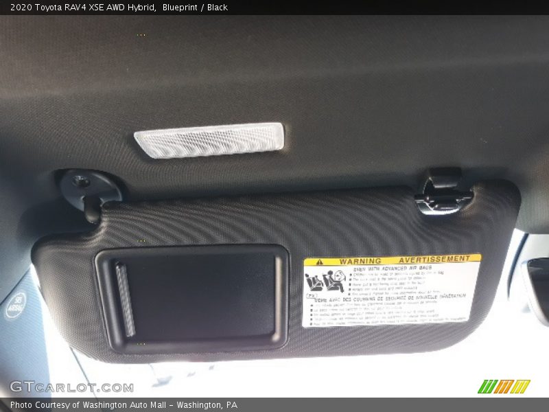 Blueprint / Black 2020 Toyota RAV4 XSE AWD Hybrid