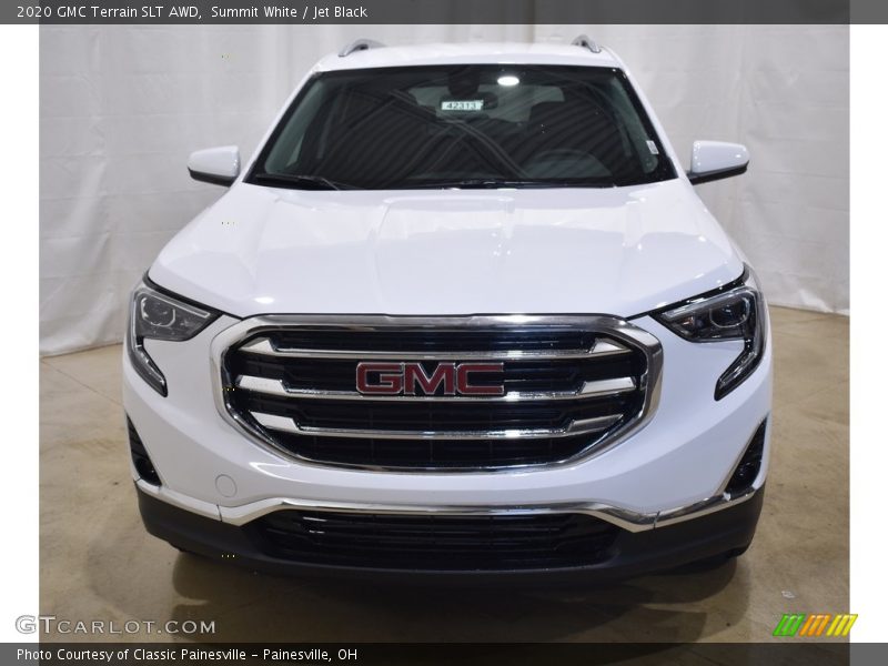 Summit White / Jet Black 2020 GMC Terrain SLT AWD