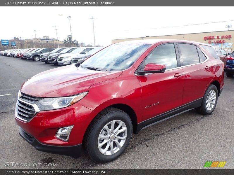 Cajun Red Tintcoat / Jet Black 2020 Chevrolet Equinox LT AWD