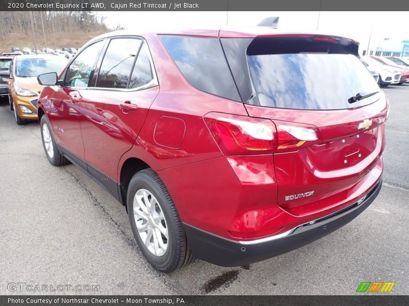 Cajun Red Tintcoat / Jet Black 2020 Chevrolet Equinox LT AWD