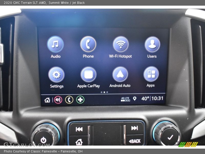 Summit White / Jet Black 2020 GMC Terrain SLT AWD