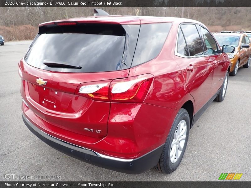 Cajun Red Tintcoat / Jet Black 2020 Chevrolet Equinox LT AWD
