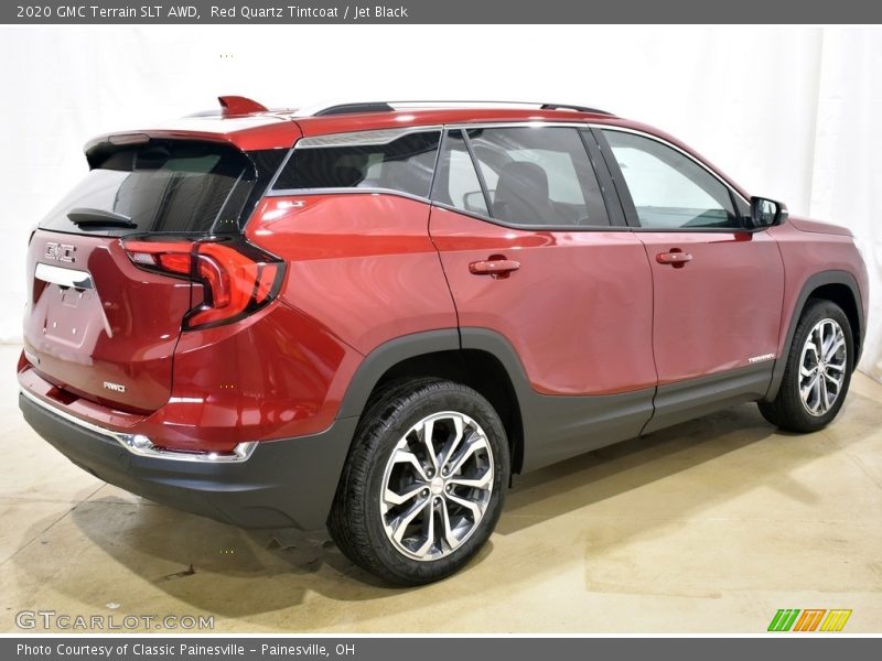 Red Quartz Tintcoat / Jet Black 2020 GMC Terrain SLT AWD