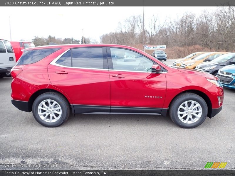 Cajun Red Tintcoat / Jet Black 2020 Chevrolet Equinox LT AWD