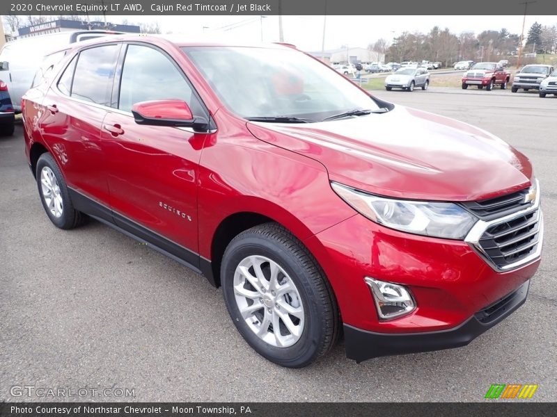 Cajun Red Tintcoat / Jet Black 2020 Chevrolet Equinox LT AWD