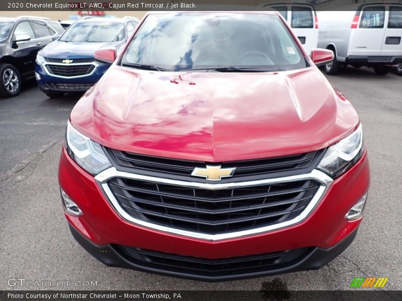 Cajun Red Tintcoat / Jet Black 2020 Chevrolet Equinox LT AWD