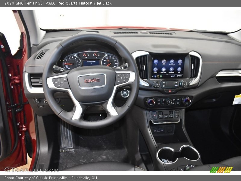 Red Quartz Tintcoat / Jet Black 2020 GMC Terrain SLT AWD