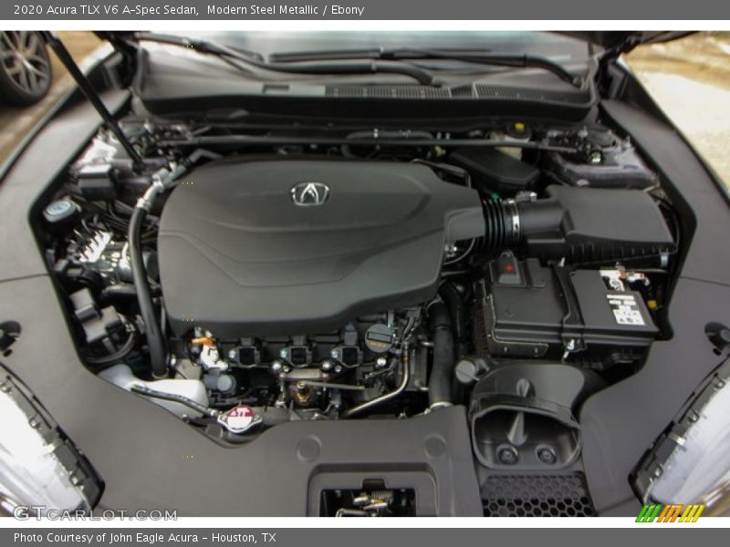 Modern Steel Metallic / Ebony 2020 Acura TLX V6 A-Spec Sedan