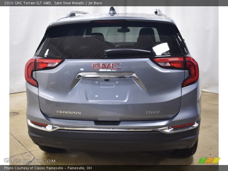 Satin Steel Metallic / Jet Black 2020 GMC Terrain SLT AWD