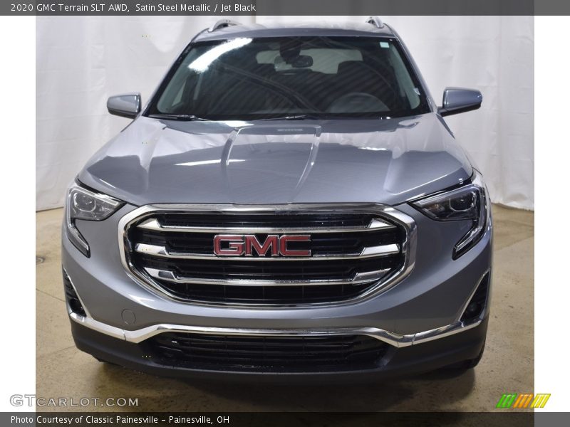 Satin Steel Metallic / Jet Black 2020 GMC Terrain SLT AWD