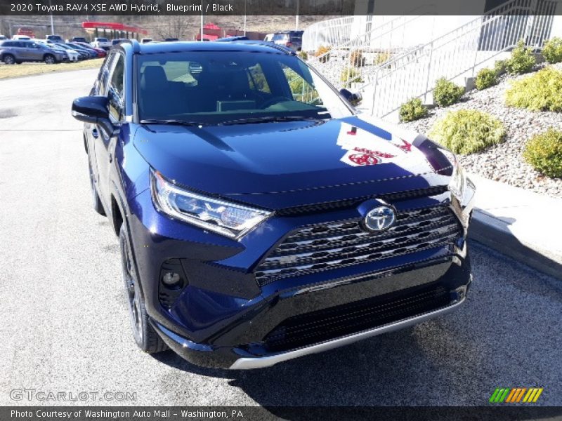 Blueprint / Black 2020 Toyota RAV4 XSE AWD Hybrid