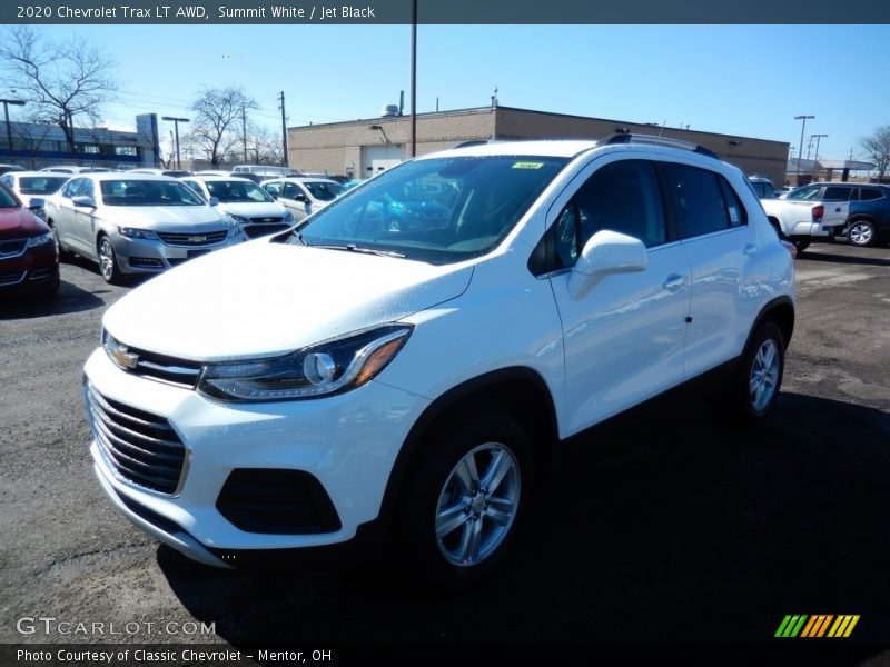 Summit White / Jet Black 2020 Chevrolet Trax LT AWD
