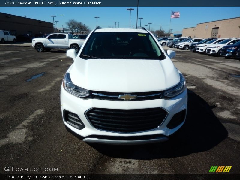 Summit White / Jet Black 2020 Chevrolet Trax LT AWD