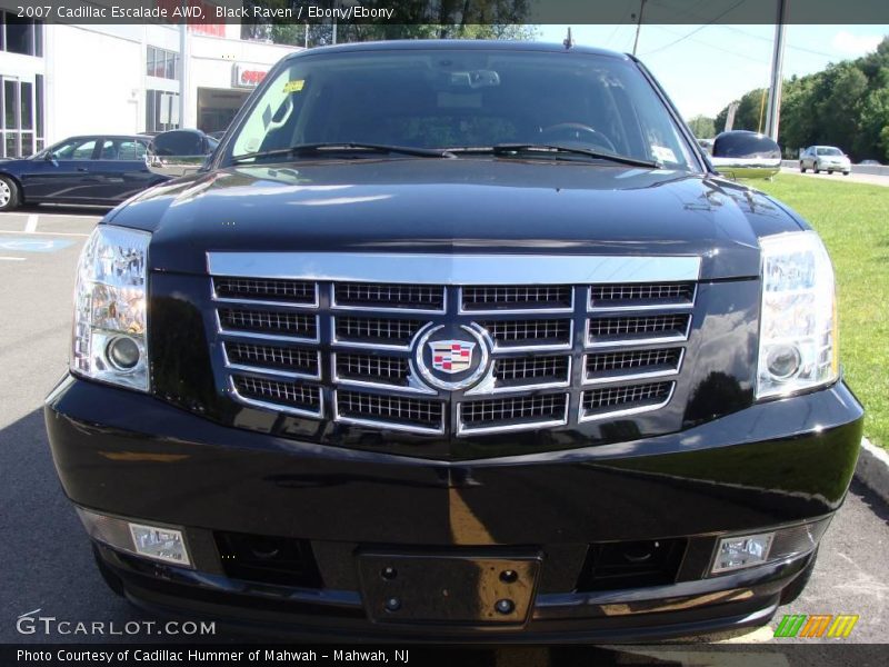 Black Raven / Ebony/Ebony 2007 Cadillac Escalade AWD