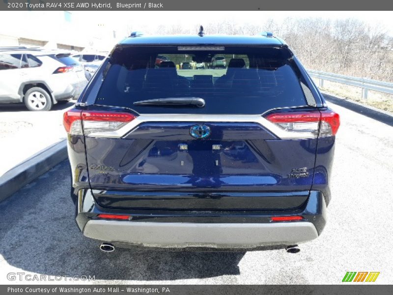 Blueprint / Black 2020 Toyota RAV4 XSE AWD Hybrid