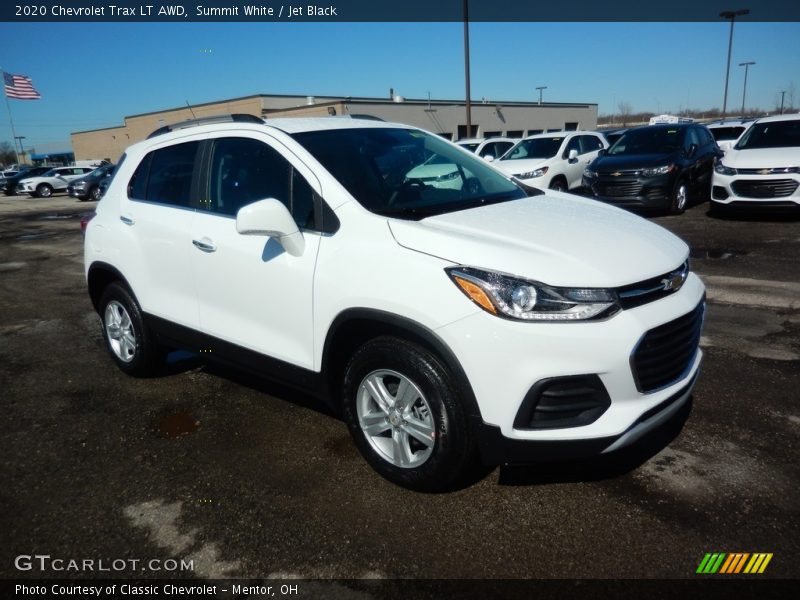 Summit White / Jet Black 2020 Chevrolet Trax LT AWD