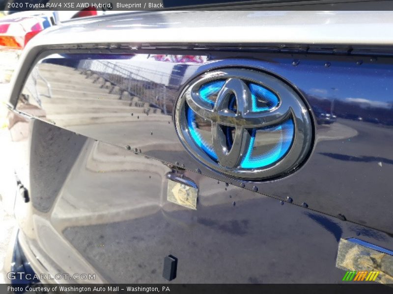 Blueprint / Black 2020 Toyota RAV4 XSE AWD Hybrid