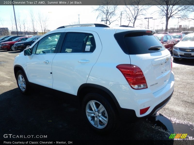 Summit White / Jet Black 2020 Chevrolet Trax LT AWD