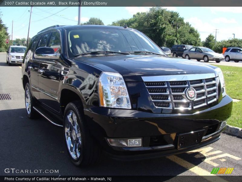 Black Raven / Ebony/Ebony 2007 Cadillac Escalade AWD