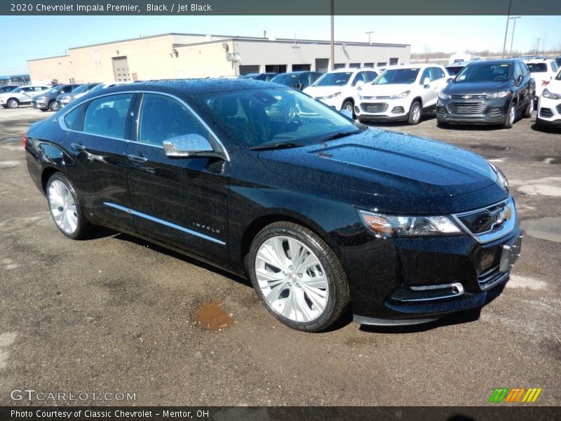 Black / Jet Black 2020 Chevrolet Impala Premier