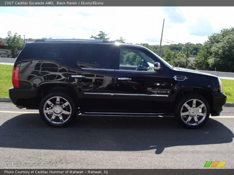Black Raven / Ebony/Ebony 2007 Cadillac Escalade AWD
