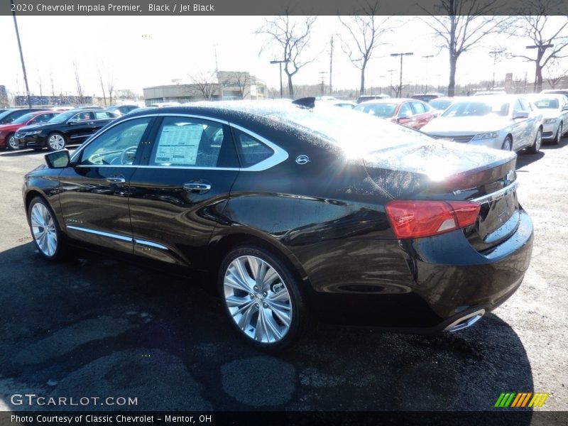 Black / Jet Black 2020 Chevrolet Impala Premier