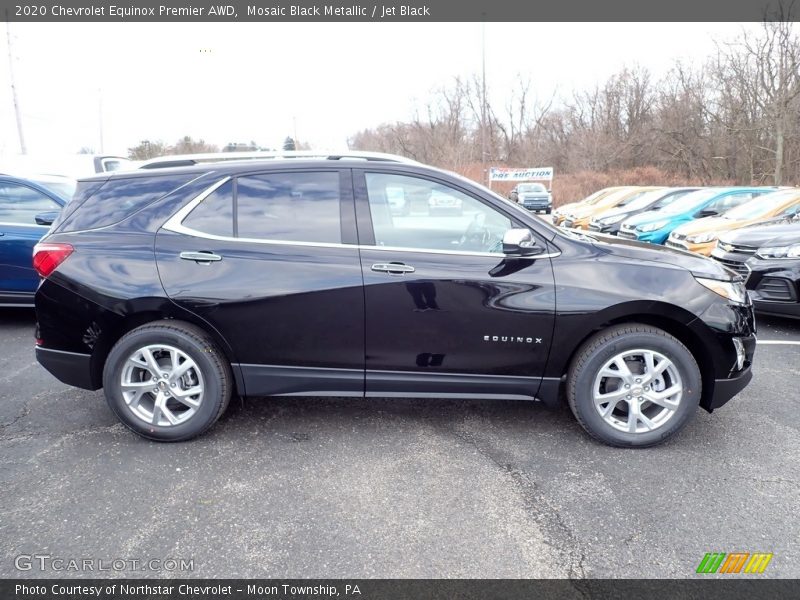 Mosaic Black Metallic / Jet Black 2020 Chevrolet Equinox Premier AWD