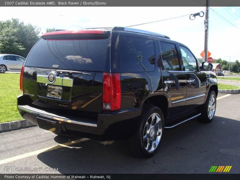 Black Raven / Ebony/Ebony 2007 Cadillac Escalade AWD