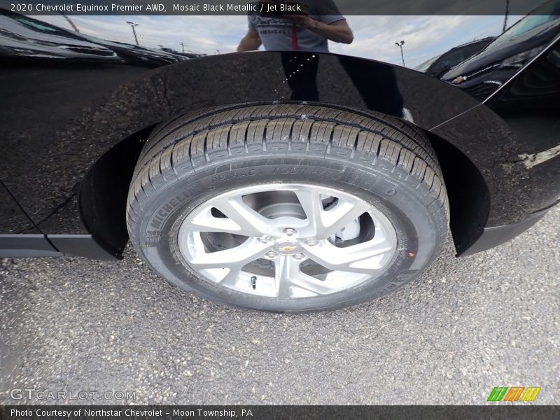 Mosaic Black Metallic / Jet Black 2020 Chevrolet Equinox Premier AWD