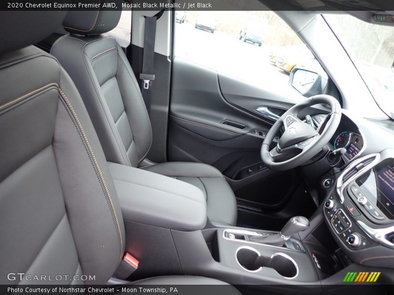 Mosaic Black Metallic / Jet Black 2020 Chevrolet Equinox Premier AWD