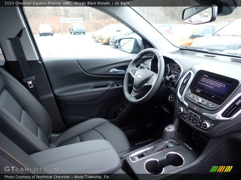 Mosaic Black Metallic / Jet Black 2020 Chevrolet Equinox Premier AWD